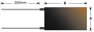 Standard Rectangular Flexible Thin Heater